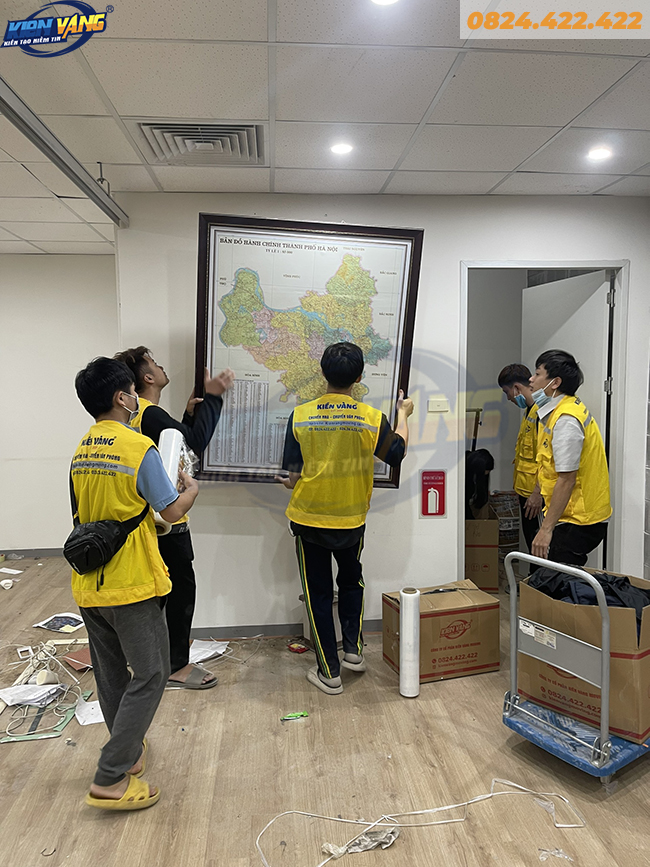 Chuyển văn phòng trọn gói hiệu quả với Kiến Vàng tại quận Tân Bình